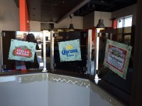 beer logos  Designed decals to display beer logos